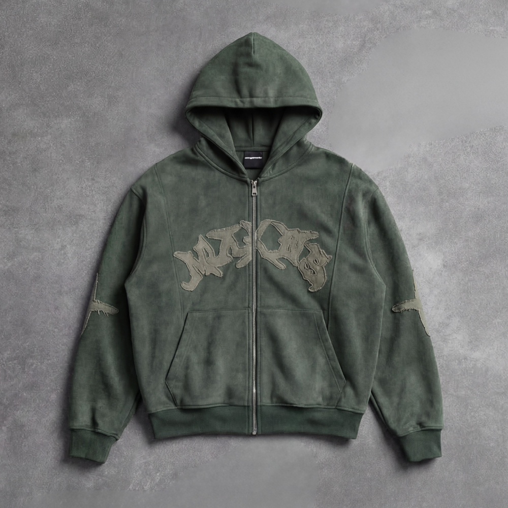 zipper hoodie